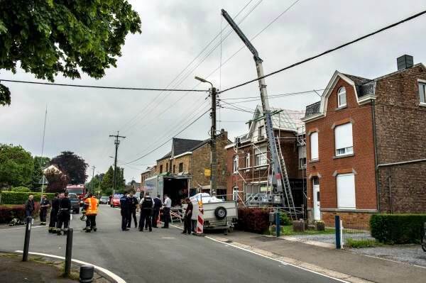 hoogspanningskabel ongeval