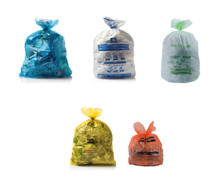 Poubelle pour sac pmc online